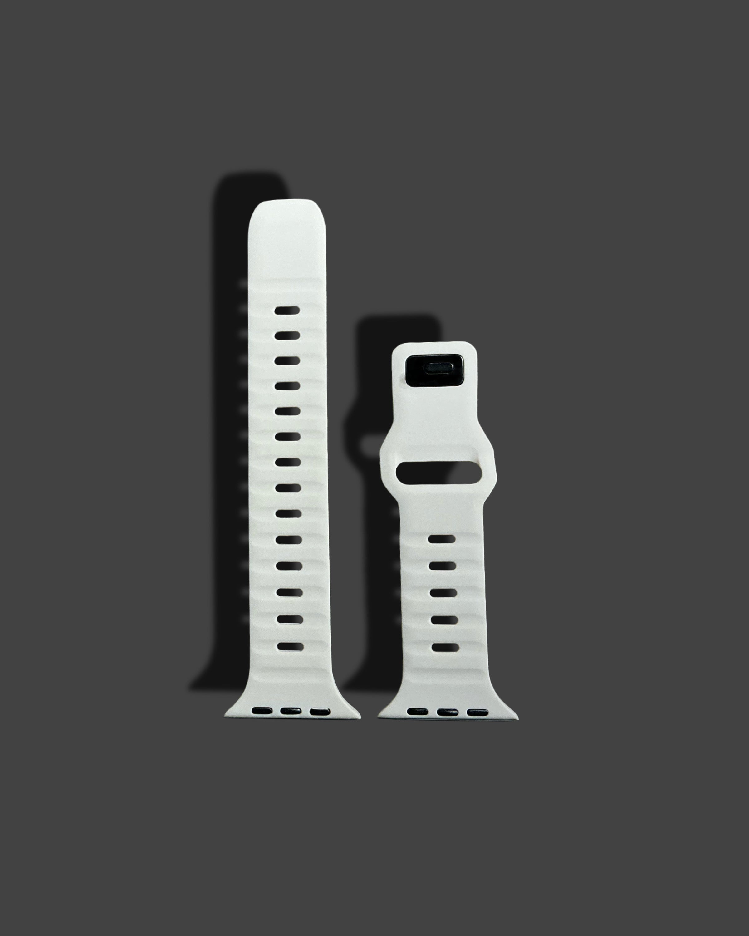 white apple watch strap