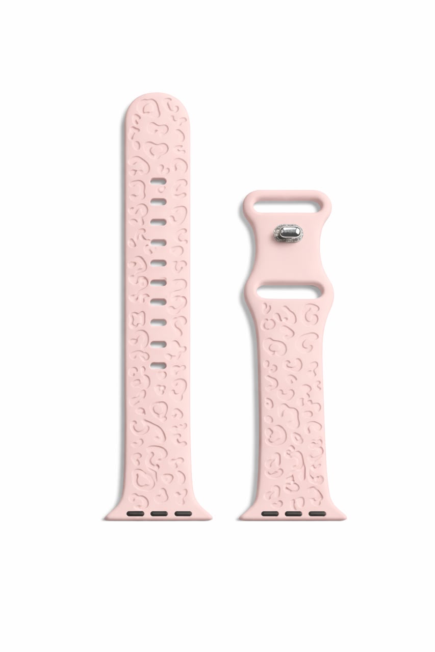 Leopard apple watch strap