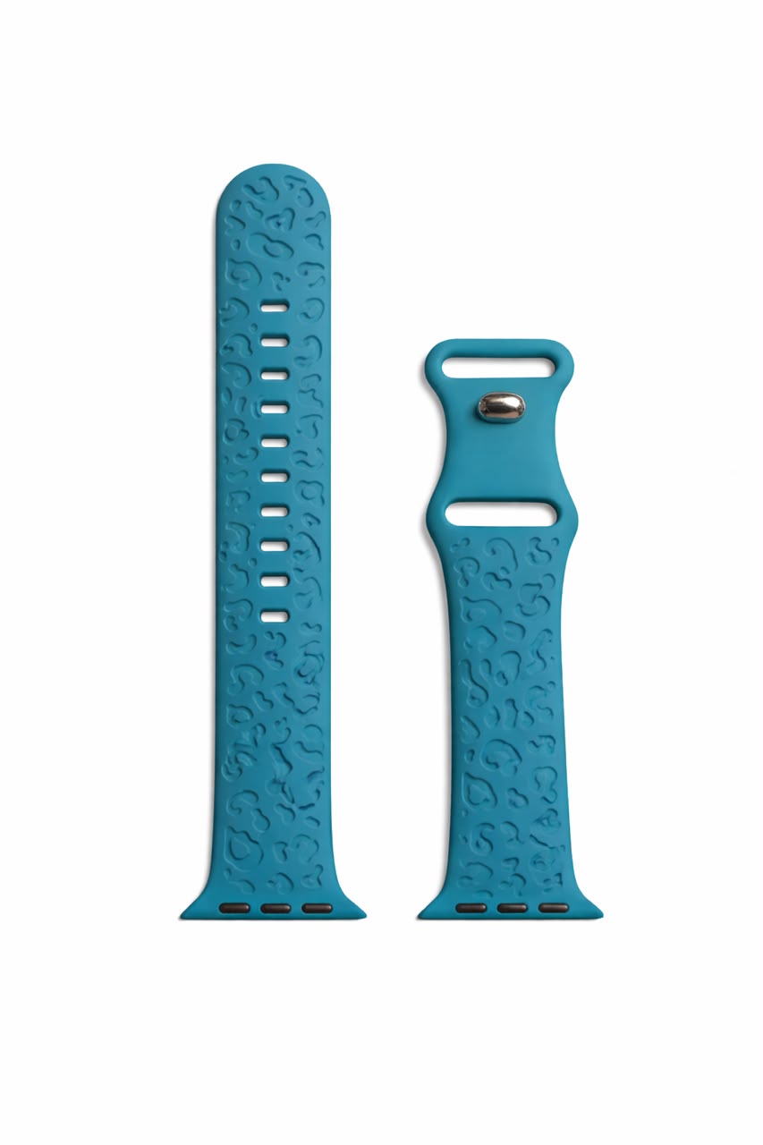Leopard apple watch strap