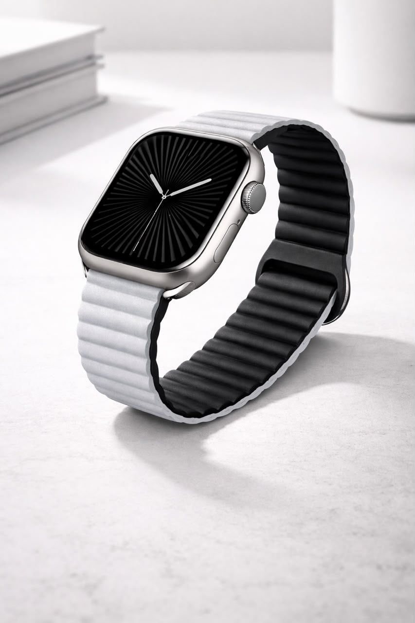Reversible Dual-Color Magnetic Apple Watch Strap
