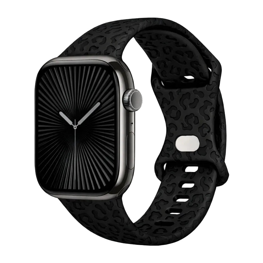 Leopard apple watch strap