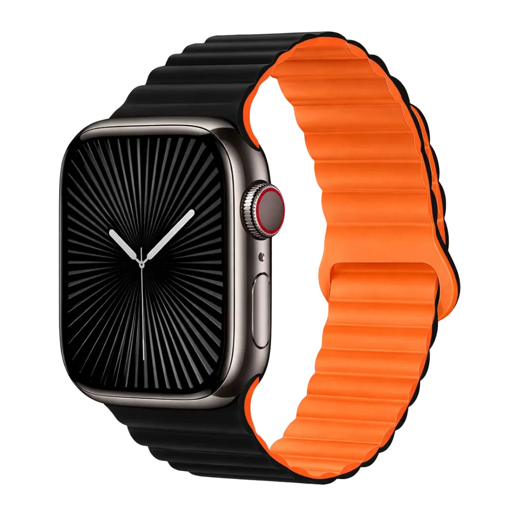 Reversible Dual-Color Magnetic Apple Watch Strap