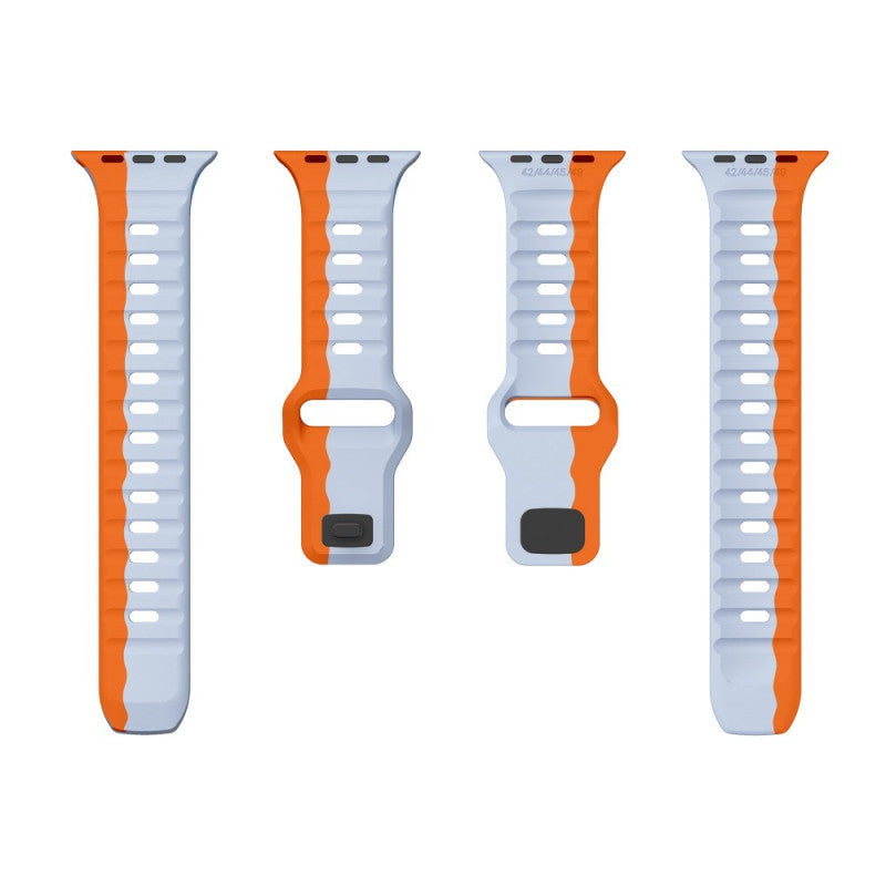 Orangemix apple watch strap
