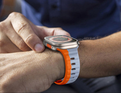 Orangemix apple watch strap