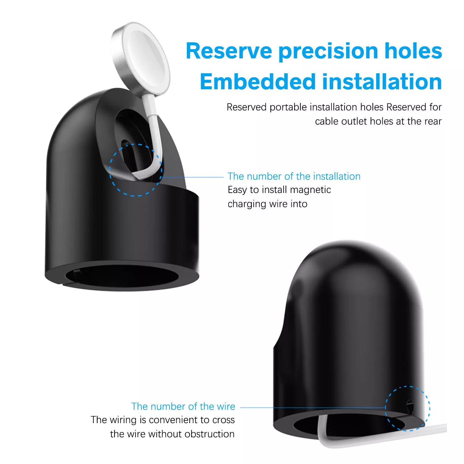 Apple Watch Silicone Charging Dock Stand Holder