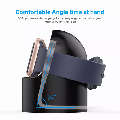 Apple Watch Silicone Charging Dock Stand Holder